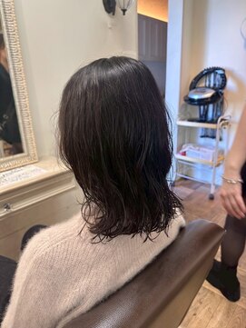 エクファ ヘア シェリル 草津 南草津店(ex-fa hair cherir) 着物ヘア/大人ガーリー/ダークアッシュ/似合わせカット/南草津