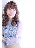 厚めバングのクラシカル外国人風3Dカラー