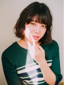 エマージュ 渋谷(Emerge) グラデゆるふわボブ