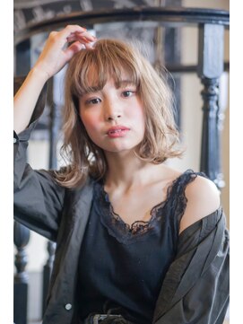 エース (ACE) ACE ゆるふわウェーブ×3Dハイトーンベージュカラー