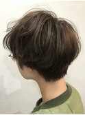 【ALIUS 池袋 小川真一】ナチュラルベージュショート