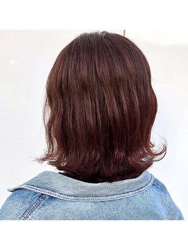 エル(EL by green) [AKIKO]cherrypink×ゆるウェーブボブ