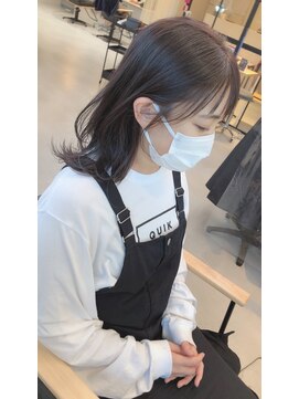 ヘアーポケット リタ(HAIR POCKET ritta) ラベンダーグレージュ×ふんわりレイヤー