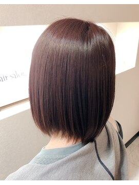 アルム(hair salon Alum) 『 ツヤ感暖色ラベンダー☆ ダメージ補修でサラツヤに!』