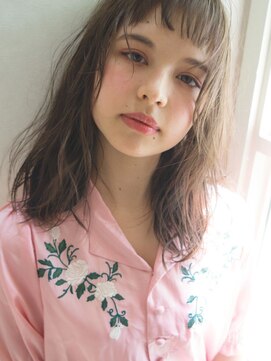 シルクレイ 新宿店(Silk-lei) 【Silk-lei】ピンクパープル_ガーリーセミディ