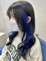 ウーロス(uros.) 【SENA】インナーブルー ブルーブラック 推しカラー