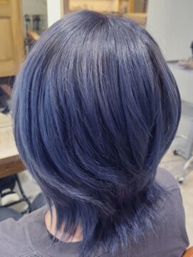 オレロ 国立(olelo) 大人ガーリー/似合わせカット/リバースセンターパート/国立