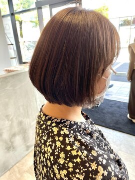 サラビューティーサイト 志免店(SARA Beauty Sight) 40代大人可愛いショートボブ髪質改善カラー☆山之内