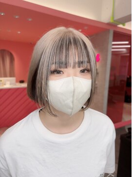 ロンドヴァリー 渋谷店(Lond vallee) 逆インナーカラーホワイト！