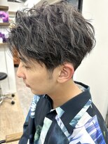 アルモ ヘア フア 東静岡(ALMO hair HUA) 【メンズゆるめツイストスパイラル】