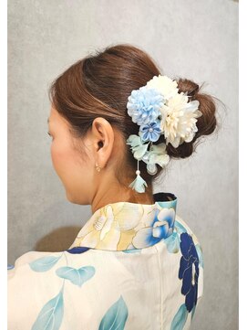 ウィスプ 赤羽店(wisp) 浴衣アレンジ2☆