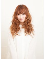 クラク 笹塚店(KURAKU) シースルーバング×アンニュイロングヘア