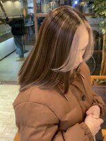 イエローコーン 金沢文庫店(YELLOW CORN) ハイライト×ファイスフレーミング