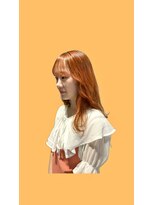 ミント(mint)&nbsp;☆春夏はこれ！！ブリーチでつくるビビットオレンジカラー！！