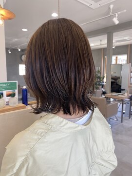 ミュゼプリュム(Musee plume) レイヤーくびれボブ