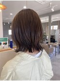 レイヤーくびれボブ