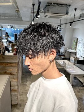 ザ オーダー(THE ORDER) men's縦落ちツイストスパイラルパーマメンズパーマ