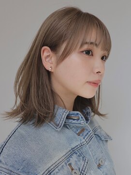 コア 表参道(COA) ボブヘア/レイヤーカット/ウェットヘア/オリーブベージュ/表参道