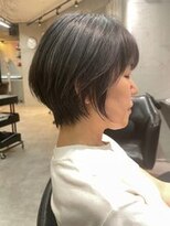 ティダスマイル ふじみ野店(tida smile) カット+脱白髪染めハイライト