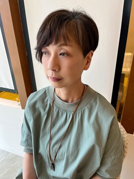 サラビューティーサイト 志免店(SARA Beauty Sight) 【あんstyle】大人女性アシメショート！