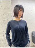 【TALO】切りっぱなしボブとフェイスレイヤー