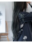 綺麗な色のロングヘア