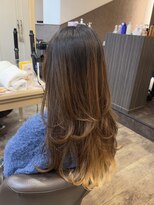 アルターリール(aL ter Rire)&nbsp;メルティカラー/フェミニンロング/似合わせカット/杉田花乃