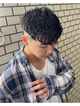 パークレーン アイス イヴェン(park lane ICI yeven) メンズショートパーマニュアンスパーマスパイラルパーマYUKI