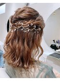 お呼ばれ☆パーティーヘアセット☆