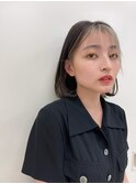 抜け感フェイスフレーミングBOB