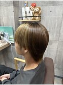 ブリーチ縮毛矯正/メンズ縮毛矯正
