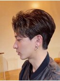 韓国/メンズカット/フェザーショート/外苑前