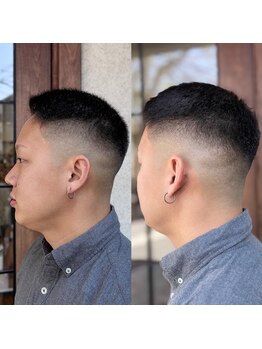 バーバーショップテト(barber shop tete)の写真/ネオクラシックなバーバー ・ ハンサムなメンズカット ・ フェード/シェービング/パーマ