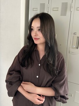 ジル ヘアデザイン ナンバ(JILL Hair Design NAMBA) オリーブグレー