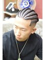 ラフカッターズZ 町田店 コーンロウ/フェード/編み込み