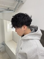 キコエル 三軒茶屋(kikoeru) メンズナチュラル癖毛風スパイラルミックスパーマ