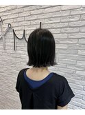 韓国艶髪／切りっぱなしボブ♪