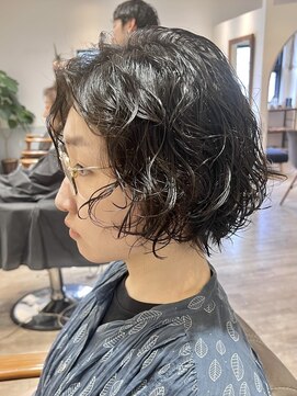 メルト 吉祥寺(melt) 【早坂駆留】ニュアンスパーマ ショートボブ 吉祥寺 大人可愛い