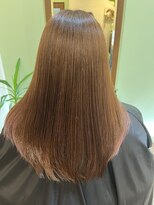 タックバイハレ たまプラーザ(takk by Hale)&nbsp;[takk]髪質改善縮毛矯正/チェリーブラウン/ホワイトグレージュ