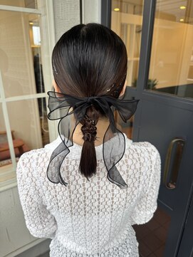 ラグ バイ シゲルカットクラブ 神田久志本店(lag) リボンarrange♪