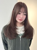 ヴィヴィー 福岡天神店(VIVIE)&nbsp;ラベンダーグレージュ×レイヤーカット