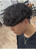 横浜波巻きパーマツイスパツイストスパイラルパーマ緩め弱め30代