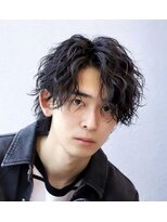 アストラ(ASTRA) MEN’S HAIR/波巻きツイストスパイラル/リバースセンターパート