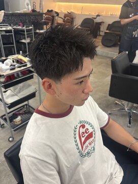 ハイセンス セカンド(HISENSE second) テーパーフェードスパイキーショート【TAIKI】