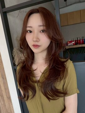 エトワ 中央店(etoi) 大分韓国ヘアかき上げレイヤーカット