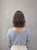ソレイユバイエルズ(soleil by ailes)&nbsp;ミルクティーブロンドダークブルーデジタルパーマさいたま新都心