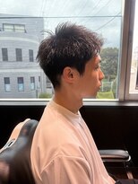 ステイゴールド 新百合ヶ丘(STAY GOLD)&nbsp;スパイキーショート×刈り上げ｜メンズ短髪アップバング