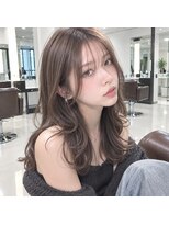 アッシュ 桜新町店(Ash)&nbsp;桜新町/レイヤーカット/ボブ/韓国ダブルカラー/白髪ぼかし