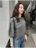 パーマスタイル×ロング