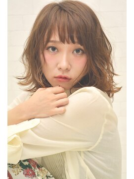 ハナブサ 田上店(HANABUSA) ラフさと甘さが可愛い☆小顔ボブ